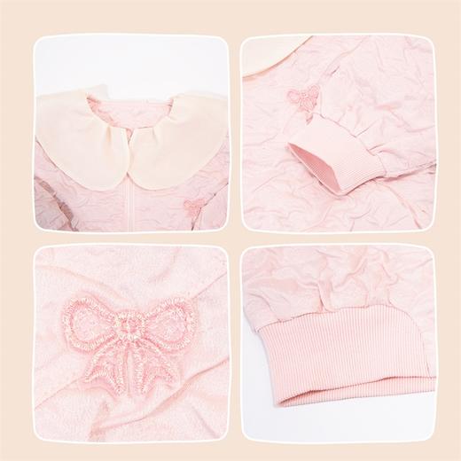 贝贝怡童装女童春秋外套2024新款儿童公主风女宝宝上衣甜美开衫ZB3DS044 商品图5