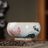 问鼎汝瓷鼎峰柴窑禅定杯（莲蓬鸟） 商品缩略图1