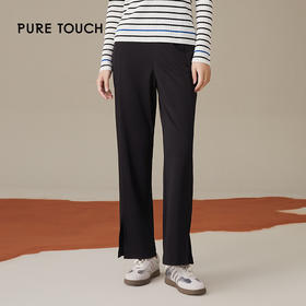 pure touch女士黑色修身女神裤1368243355