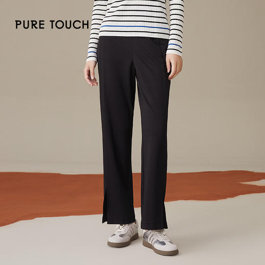 pure touch女士黑色修身女神裤1368243355 商品图0