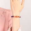 九紫离火多宝水晶手链 红兔毛金太阳紫水晶手串 商品缩略图2