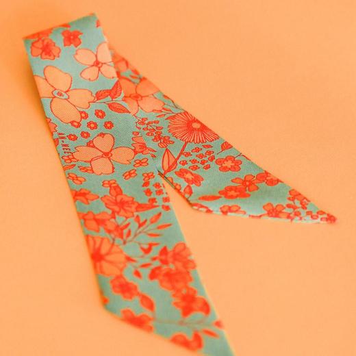 北京仓｜AN-NEE-JMA-夏花 2cm丝巾 手镯（金色）［法国设计师］ 商品图3