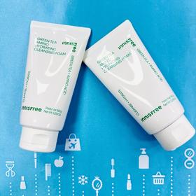 悦诗风吟绿茶保湿氨基酸洗面奶150g  23版（690834）（688114）