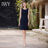 IWY/藏青色无袖连衣裙配西装裙子修身高级通勤Q736 商品缩略图1