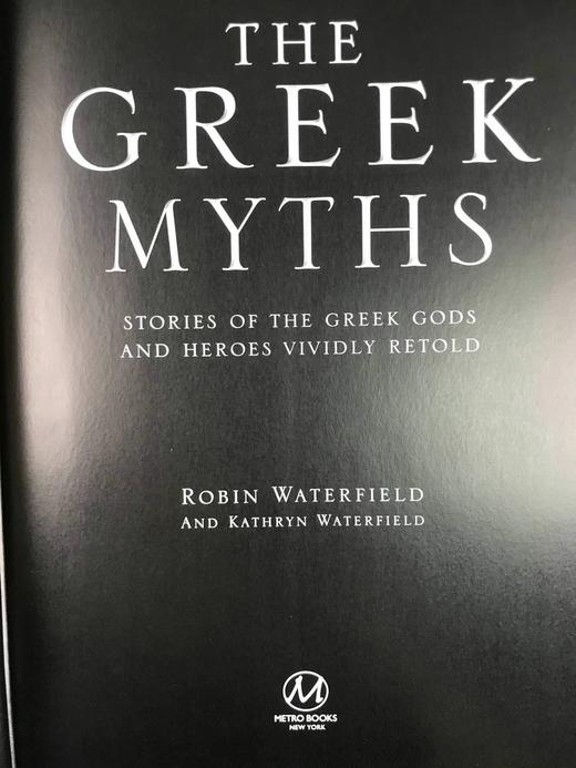 希腊神话集 120余幅彩色插图与地图 精装16开 商品图3