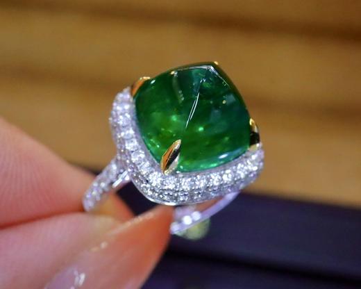 6.90ct 祖母绿戒指 商品图1