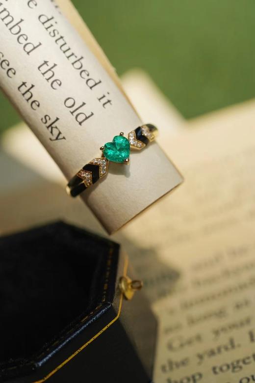 绿色爱心系列·戒指 商品图2