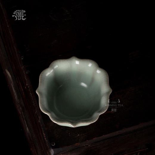 问鼎官窑宋青宝相杯（缺货） 商品图1