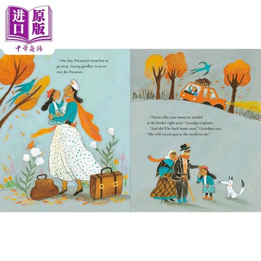 【中商原版】帕拉斯托的季节 Rashin Kheiriyeh The Seasons of Parastoo 英文原版 儿童绘本 图画故事书 精装精品绘本 进口 商品图3