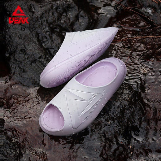 匹克【篮球文化】态极小胖拖男女24夏季新款舒适防滑运动拖鞋ET42027L/ET42028L 商品图3