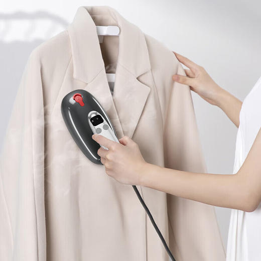 【小家电】米技生活（Design Germany）手持挂烫机电熨斗绵密蒸汽高温除菌 EL-P1508 时尚灰 HF 商品图3