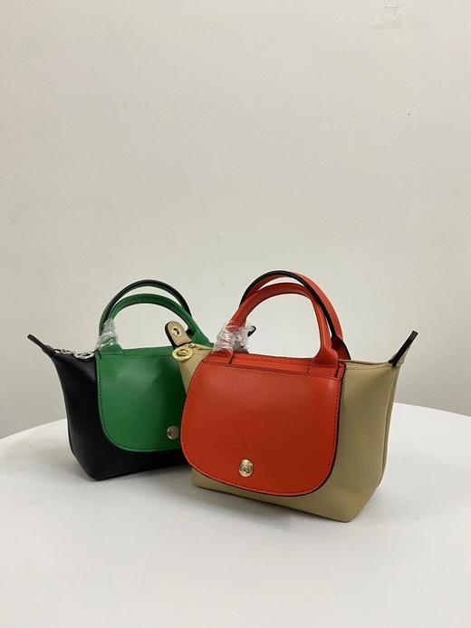 LC珑骧 2024新款 女士 LE PLIAGE XTRA XS系列 牛皮手提包/单肩包/饺子包 Z-11873 商品图9