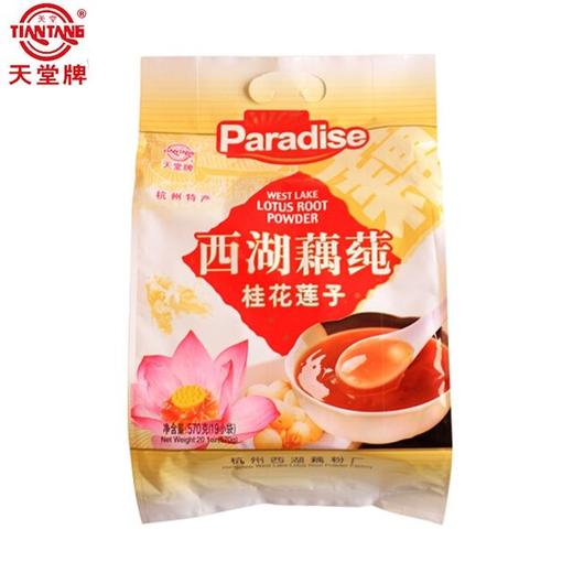 天堂牌 桂花莲子西湖藕莼 570g/袋 商品图2