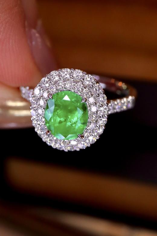 1.15ct 祖母绿戒指 商品图2