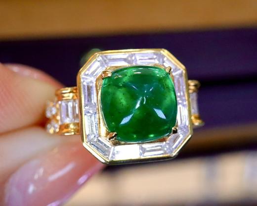 3.30ct 祖母绿戒指 商品图2