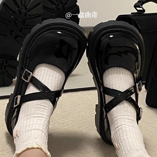 【百搭儿童小皮鞋 潮流有范】女童JK小皮鞋 秋款公主鞋 漆皮小女孩玛丽珍鞋 演出单鞋 儿童鞋子-QQ 商品图1