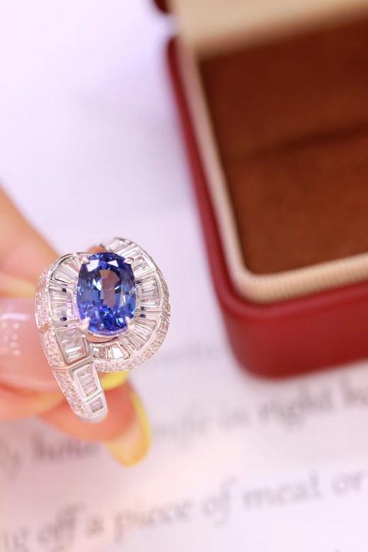 2.91ct 蓝宝石戒指 商品图7
