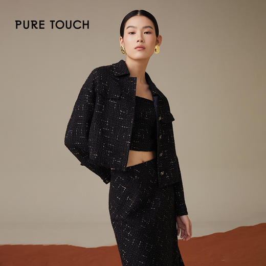 pure touch女士小香风短外套1344243352 商品图0
