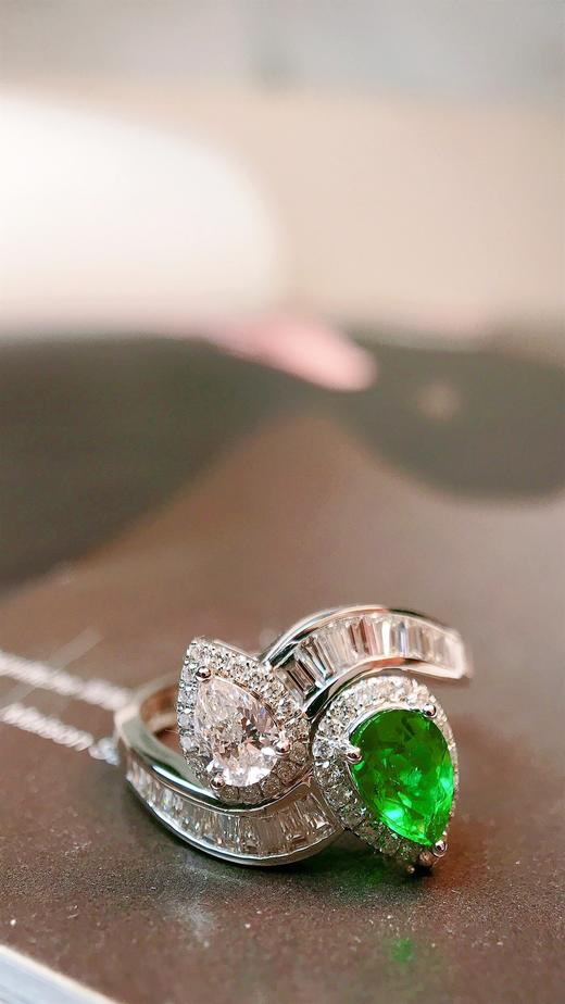 0.53ct 祖母绿戒指 商品图3