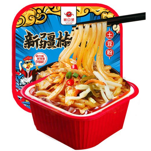 椒口赞新疆椒麻鸡土豆粉 （酸辣味）340克/盒 商品图3
