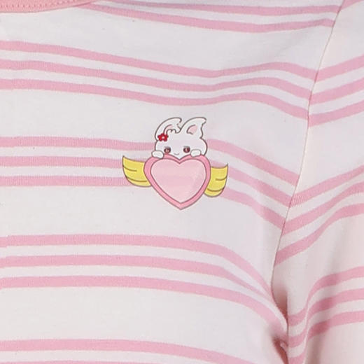 都市丽人眯雅佳保暖衣轻暖套装棉拉架薄童装儿童保暖衣棉质套装JWT1A4 商品图9