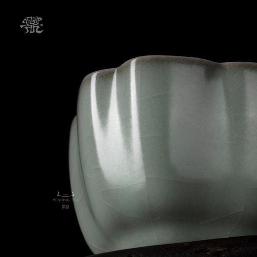 问鼎官窑宋青葵扇杯 商品图3