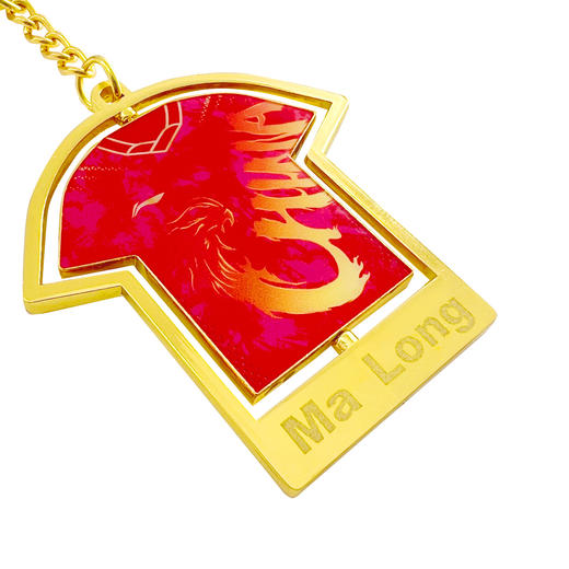 【“龙”腾四海】乒乓球系列旋转钥匙链AQAU099-1 商品图2