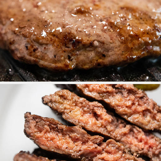 【牛排保鲜局 安格斯原切牛肉饼】 100%纯牛肉 1:9肥瘦比 鲜嫩多汁 商品图5