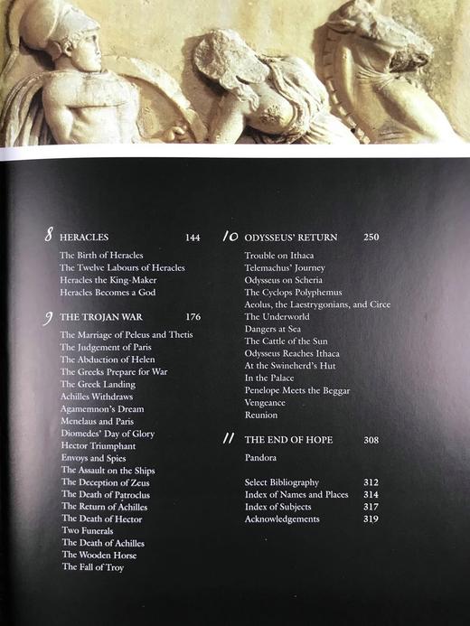 希腊神话集 120余幅彩色插图与地图 精装16开 商品图6