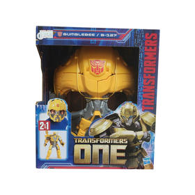 孩之宝 Hasbro变形金刚电影《变形金刚：起源》大黄蜂变形面具HASCF91815C00
