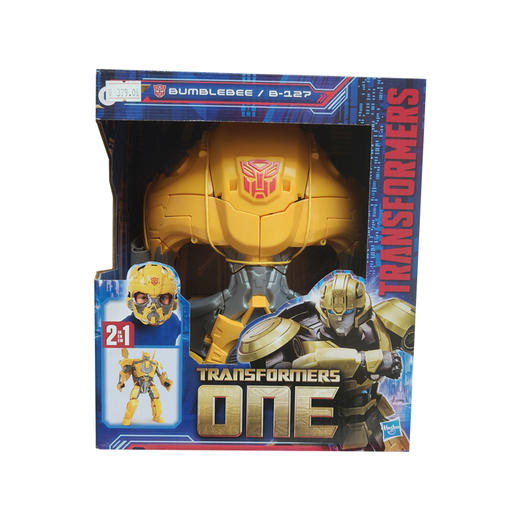 孩之宝 Hasbro变形金刚电影《变形金刚：起源》大黄蜂变形面具HASCF91815C00 商品图0