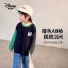 【90-140】【迪士尼】男童春秋款插肩AB袖撞色长袖T恤 商品缩略图2