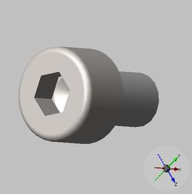 700101000146	内六角圆柱头螺钉_M4×6_发黑_8.8级