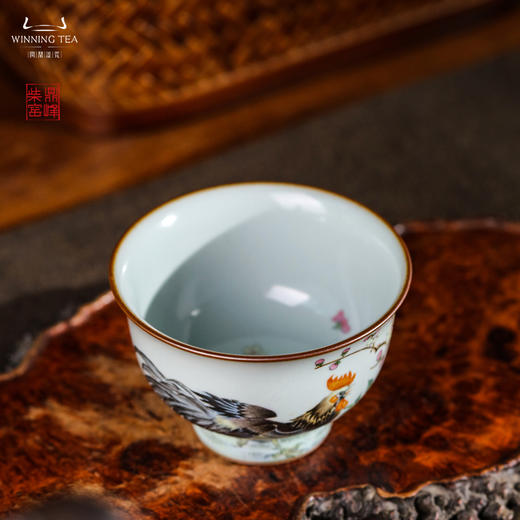 问鼎汝瓷鼎峰柴窑天河杯（飒爽英姿） 商品图2