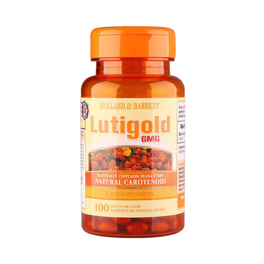 【保税仓】HollandBarrett荷柏瑞叶黄素胶囊呵护眼睛100粒 商品图0