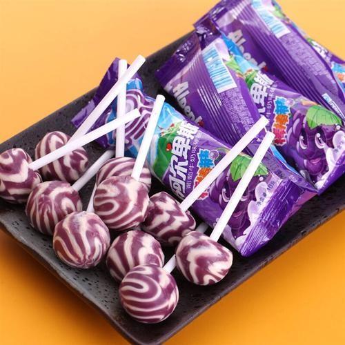 B216阿尔卑斯棒棒糖葡萄牛奶味 商品图0