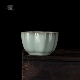 问鼎官窑宋青葵扇杯