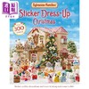 【中商原版】森贝儿家族圣诞贴纸装扮 小鼻噶小鼻嘠 Sylvanian Families Sticker Dress-Up Christmas Book英文原版儿童卡通动画 精装 商品缩略图0