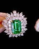 3.80ct 祖母绿戒指吊坠 商品缩略图0