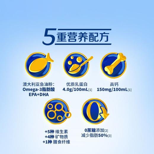 德运 鱼油营养调制乳粉罐装 800g/罐 商品图2