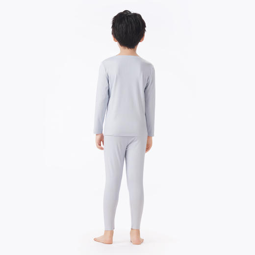 都市丽人眯雅佳保暖衣轻暖套装阳离子罗纹绒3.0薄童装儿童保暖衣套装JWT9A5 商品图6