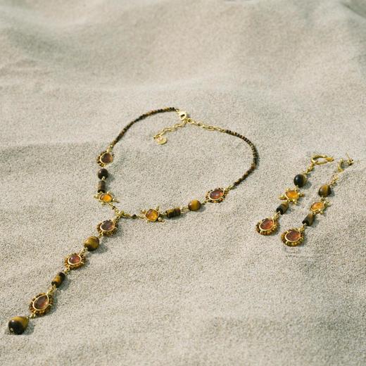 订购4周到｜Goossens Paris-Venise-拜占庭 水晶 长项链［法国设计师］ 商品图2