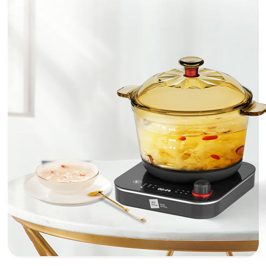 【小家电】米技生活 （Miji Home）多功能锅玻璃电煮锅2.2升 ECE-GS22 HF 商品图1