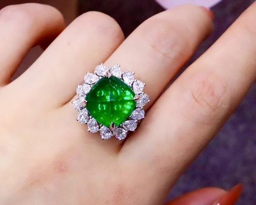 10.50ct 祖母绿戒指吊坠 商品图2