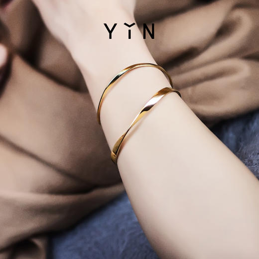 「隐」莫比乌斯环5.0开口手镯 商品图4