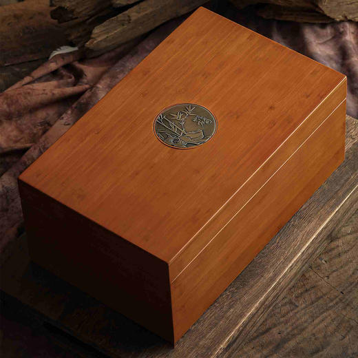 竹石图【竹盒.2瓷】168元1套.整箱8套 商品图2