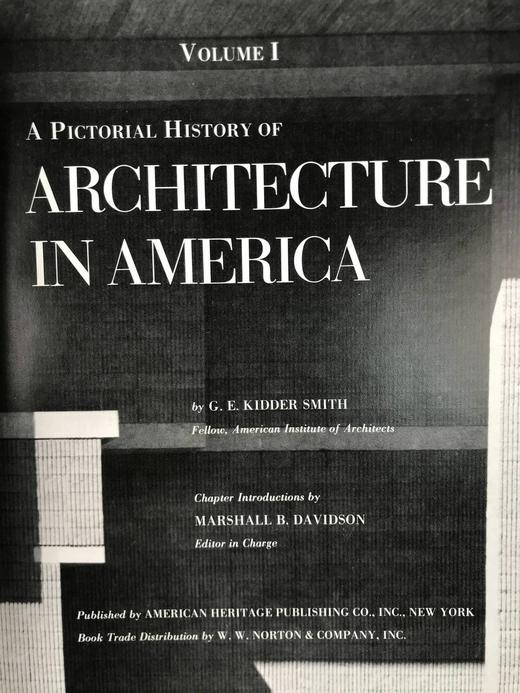 美国建筑图史（全2卷） 约千幅插图 精装大16开带书匣 商品图2