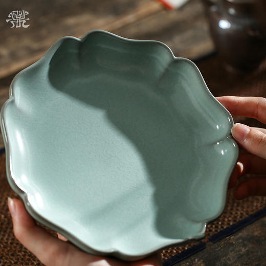 问鼎官窑庚子宋青葵心壶承（缺货） 商品图2