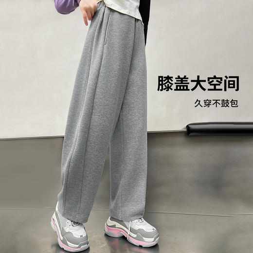 【清仓捡漏】【160 165】【LAVI】女童春秋款休闲针织阔腿裤裤子 商品图8