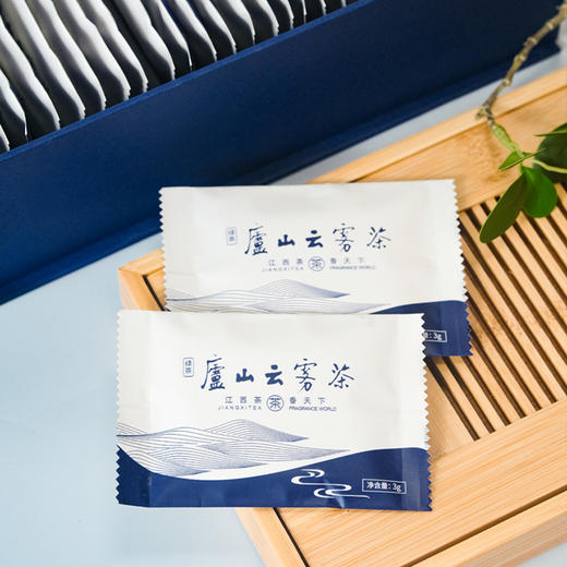 明前庐山云雾茶礼盒装独立小包装片装礼盒120g 商品图2